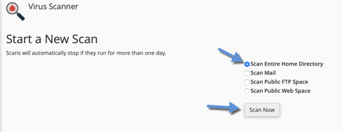 shared hosting malware scanner