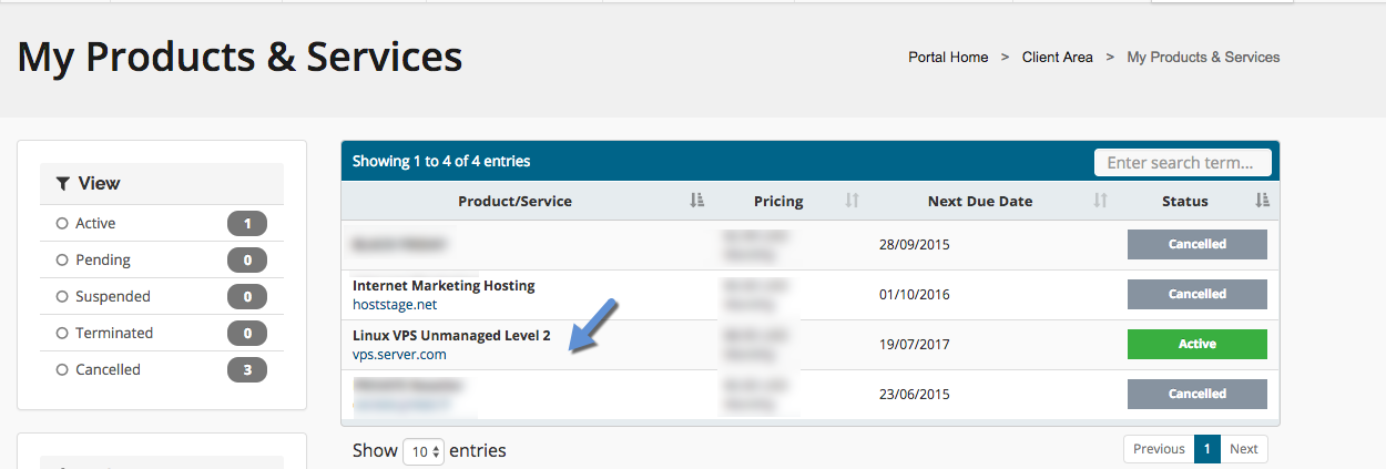 how to set rDNS at HostStage