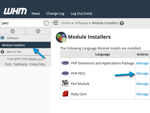 How to install Redis Memory Cache on cPanel CentOS 7