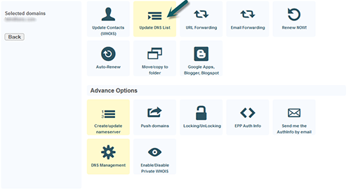 How to register your domain's nameservers at InternetBS Register private nameservers at InternetBS