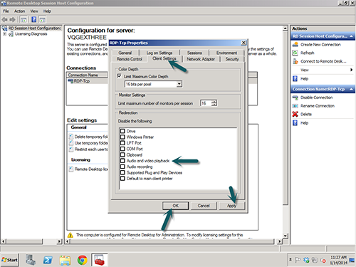 how to activate the audio on your Windows VPS