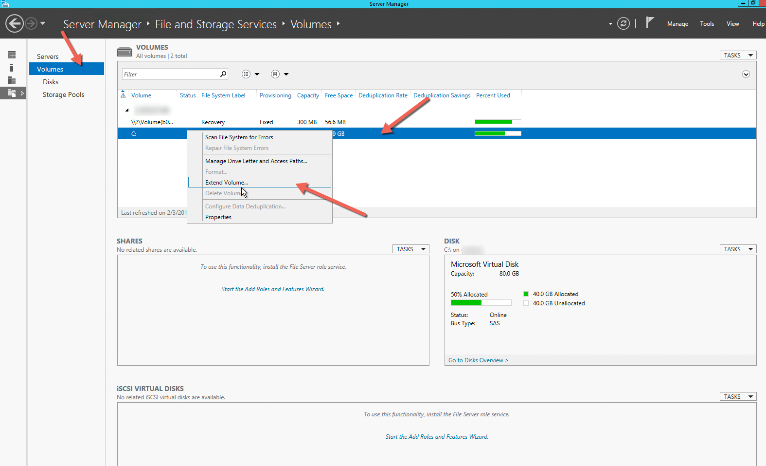 expand hard drive windows vps 1