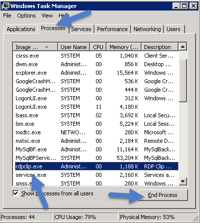 3 methods to fix the copy paste features of your windows vps >How to fix the copy paste feature on a Windows VPS