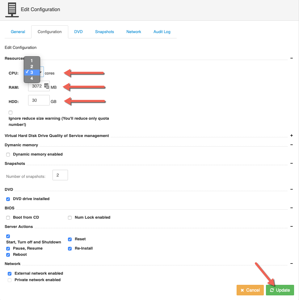 how to upgrade your windows VPS