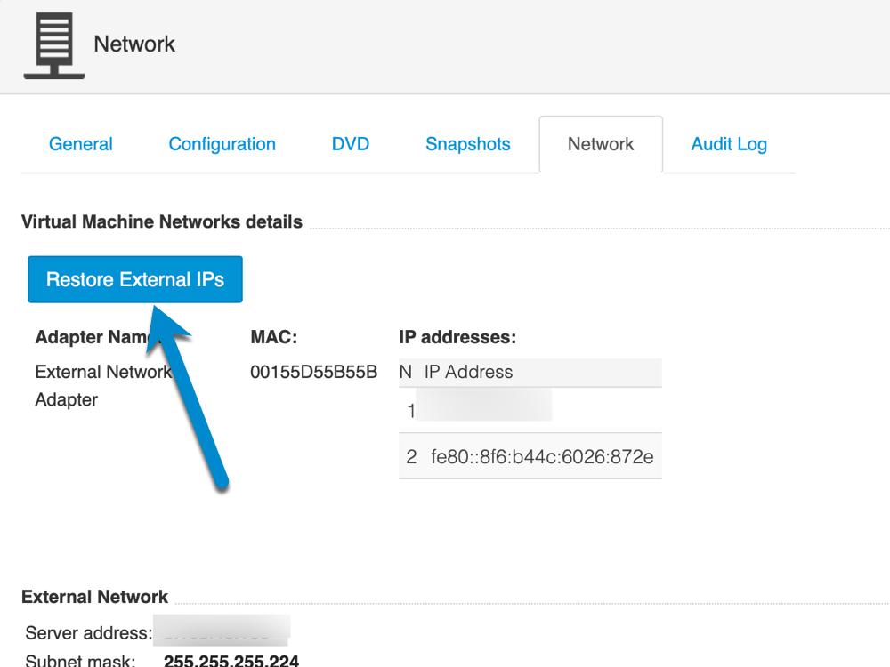 How to change your Windows VPS Primary IP