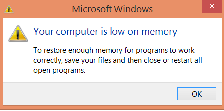 Windows VPS Memory outage